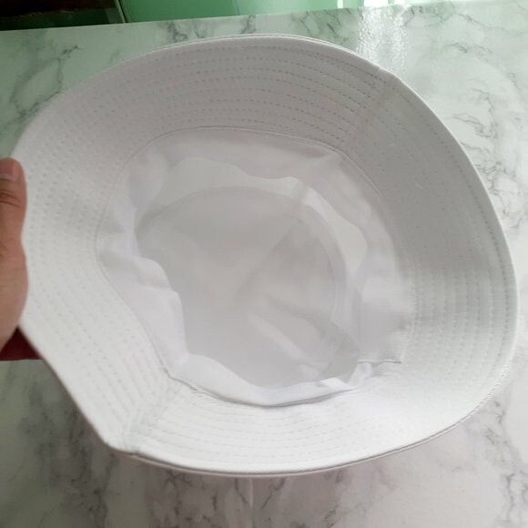 Lot of 2 Women's Solid Pink & White Bucket Packable Bucket Hat One Size NWOT - Picture 6 of 11